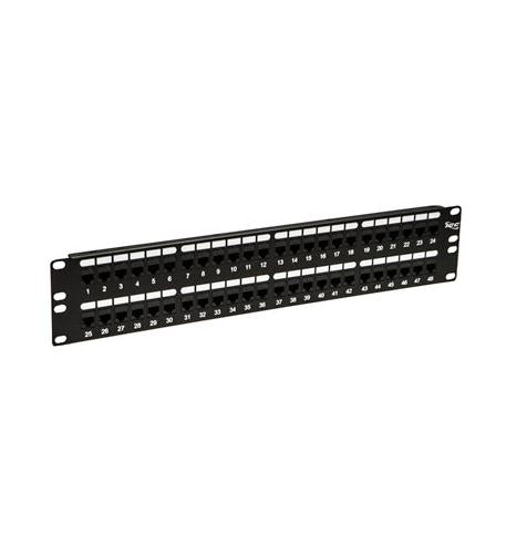 ICC ICC-ICMPP48CP6 PATCH PANEL-CAT 6- FEED-THRU 48-P-2RMS