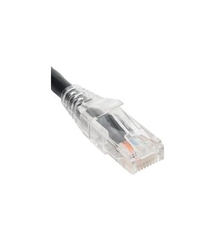 ICC ICC-ICPCSP03BK PATCH CORD- CAT5e- CLEAR BOOT- 3' BLACK