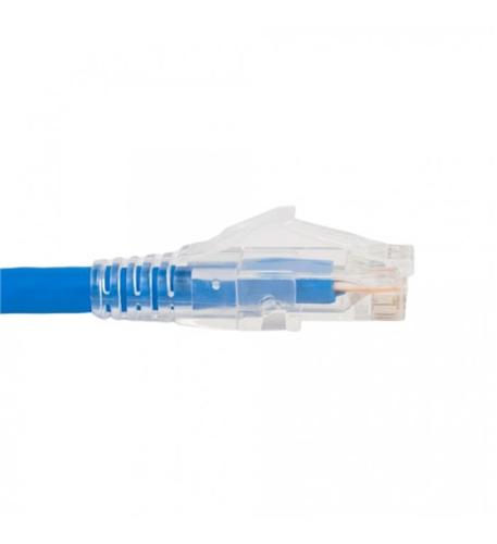 ICC ICC-ICPCSP10BL PATCH CORD- CAT5e- CLEAR BOOT- 10' BLUE