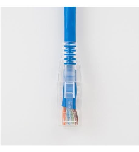 ICC ICC-ICPCST25BL PATCH CORD CAT6 CLEAR BOOT 25' BLUE