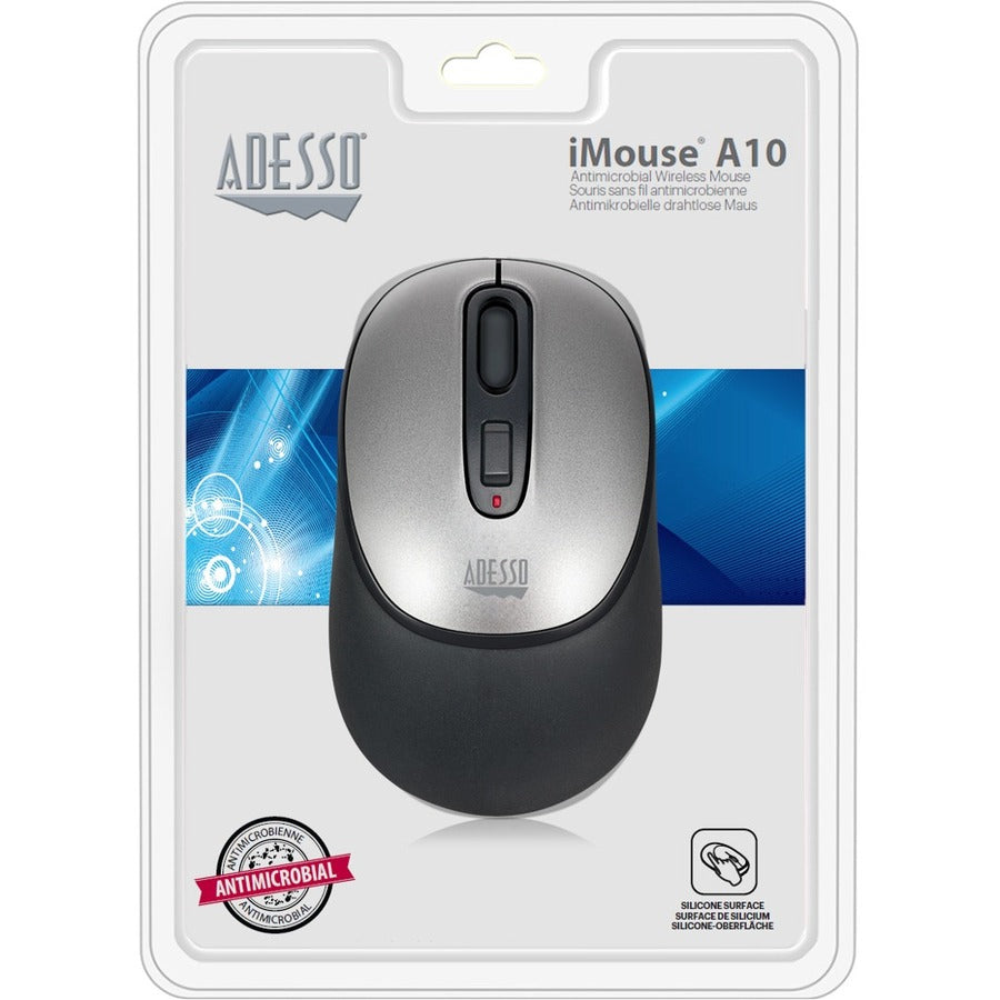 Adesso iMouse A10 - Mouse - right and left-handed - optical - 4 buttons