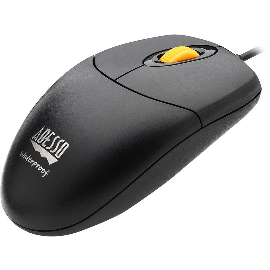 Adesso iMouseW3 Waterproof Antimicrobial Mouse with Magnetic Scroll Wheel