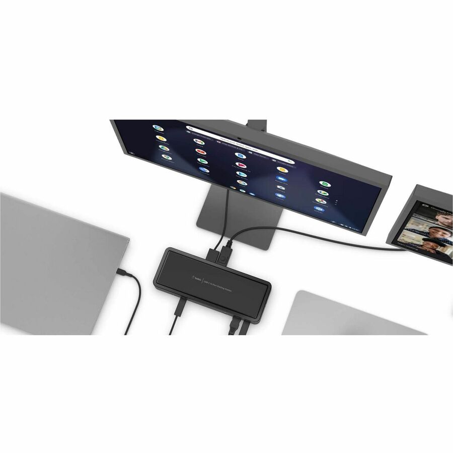 Belkin INC003TTBK Universal USB-C Triple Display Laptop Docking Station