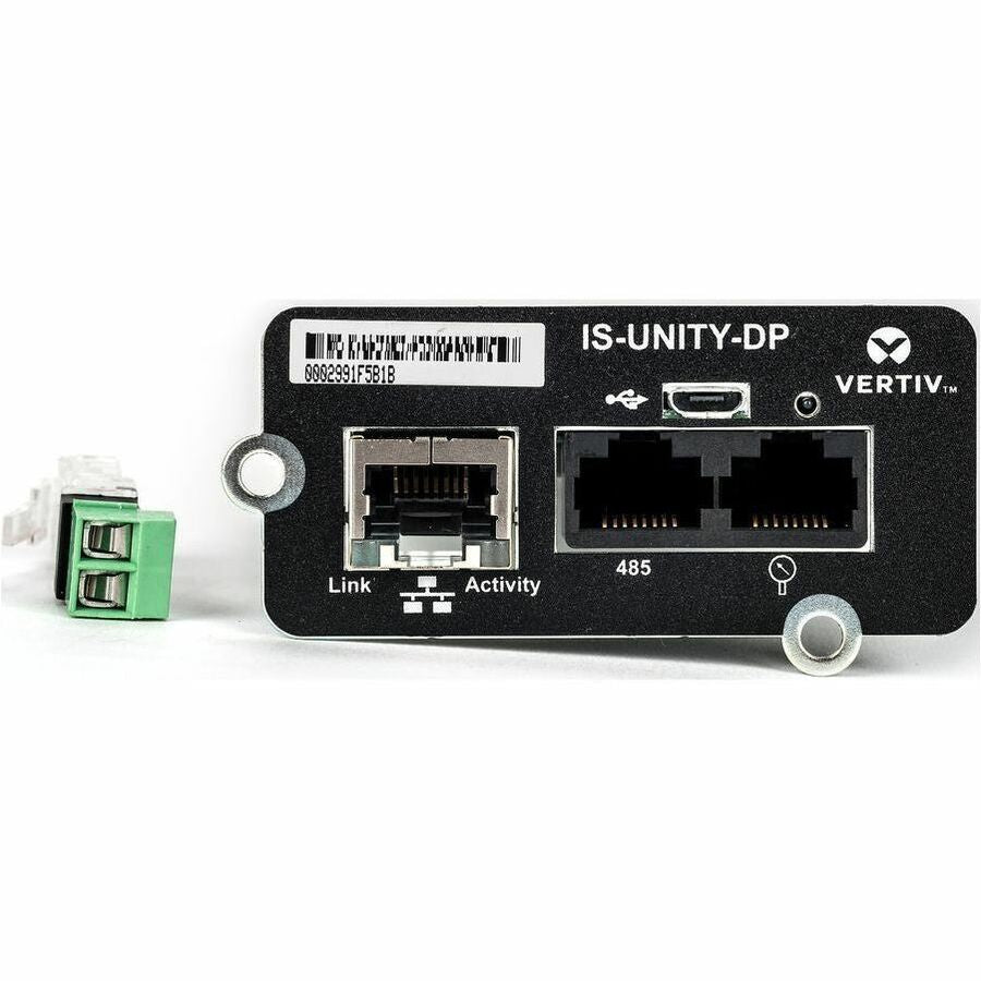 Vertiv IS-UNITY-DP Liebert IntelliSlot Unity-DP-Network Card