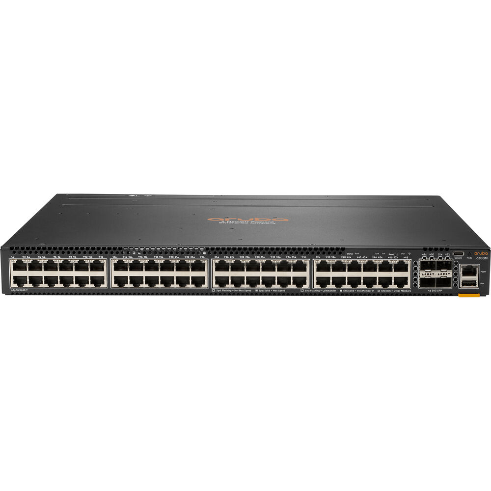 HPE JL663A Aruba 6300M - Switch - 48 ports - managed - rack-mountable