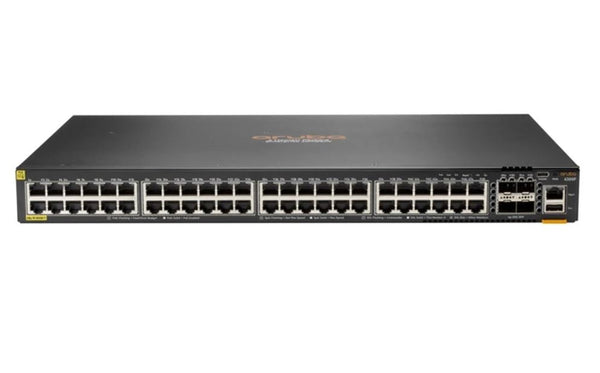 HPE JL665A#ABA Aruba 6300F 48p 1GbE Cl4 PoE and 4p SFP56 Switch