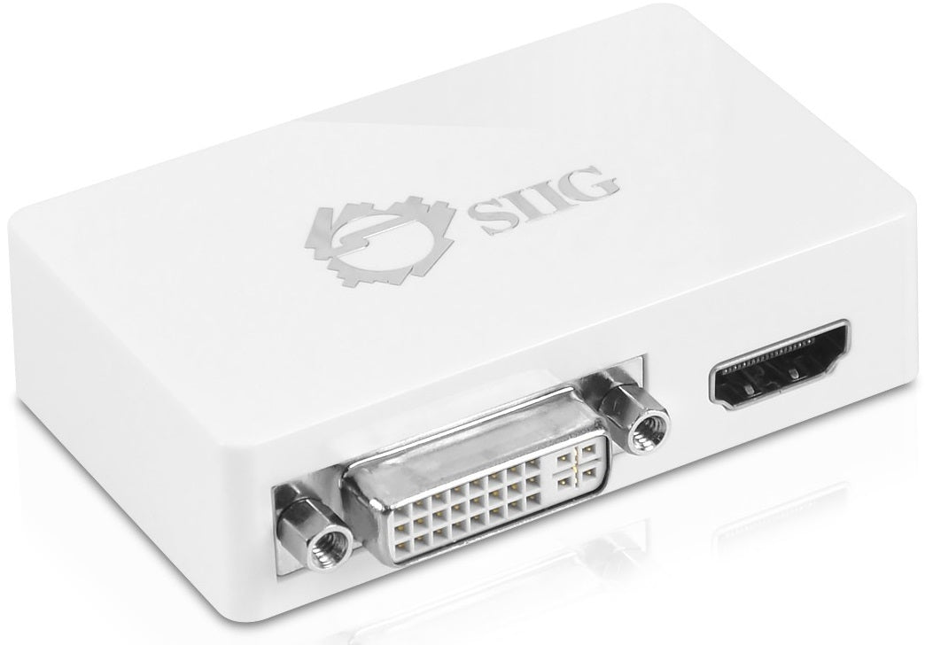SIIG JU-H20511-S1 USB 3.0 to Video DVI Dual Display Adapter Retail