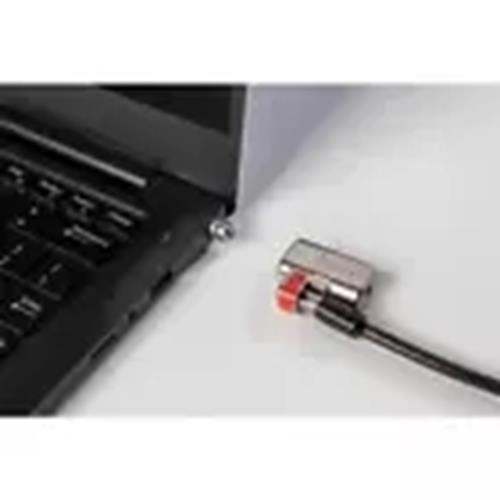 Kensington K67974WW Click Safe Keyed Lock Laptops Notebooks Silver Carbon Steel