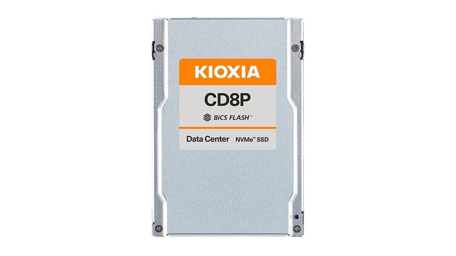 Kioxia KCD8XPUG7T68 SSD - 7.68T 2.5 PCIe5 CD8P-R SDF7283GEB 1 DWPD SIE Bare