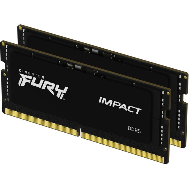 Kingston KF548S38IBK2-32 FURY Impact 32GB (2 x 16GB) DDR5 SDRAM Memory