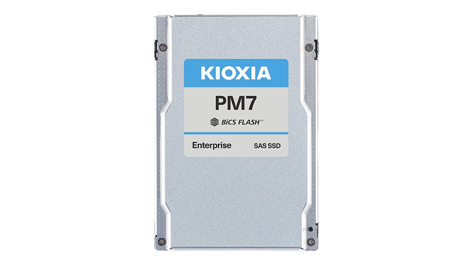 KIOXIA PM7-V Series KPM7XVUG12T8 12.8TB Enterprise 2.5" SAS Mixed Use SSD