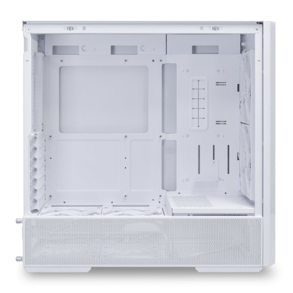Lian-Li LANCOOL 207 White Computer Case - Mid Tower TG 2x3.5HDD or 2.5SSD White