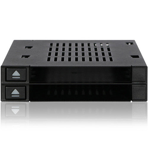 ICY DOCK MB522SP-B 2x2.5 SAS SATA HDD SSD FlexiDock for External 3.5 Bay RTL