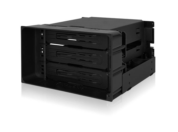 ICY DOCK MB830SP-B Removable Drive - flexiDOCK Tray-less 3Bay 3.5"SATA/SAS