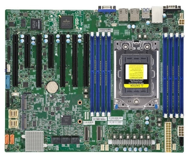 Supermicro MBD-H12SSL-NT-B SP3 AMD EPYC7002 ECC-DDR4 PCIE M.2 2280 2x10G-ETH