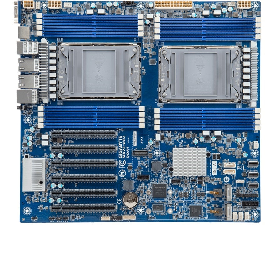 Gigabyte MD72-HB2 Motherboard - Xeon LGA4189 Socket P+ C621A Max256G DDR4 E-ATX