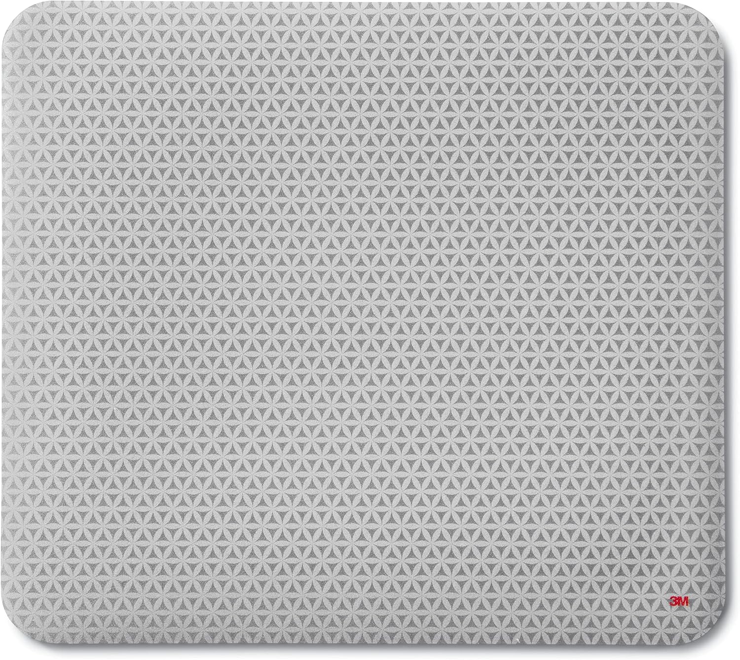 3M MP114-BSD1 Precise Mouse Pad - Gray Bitmap - 0.30" x 8" Dimension - Foa