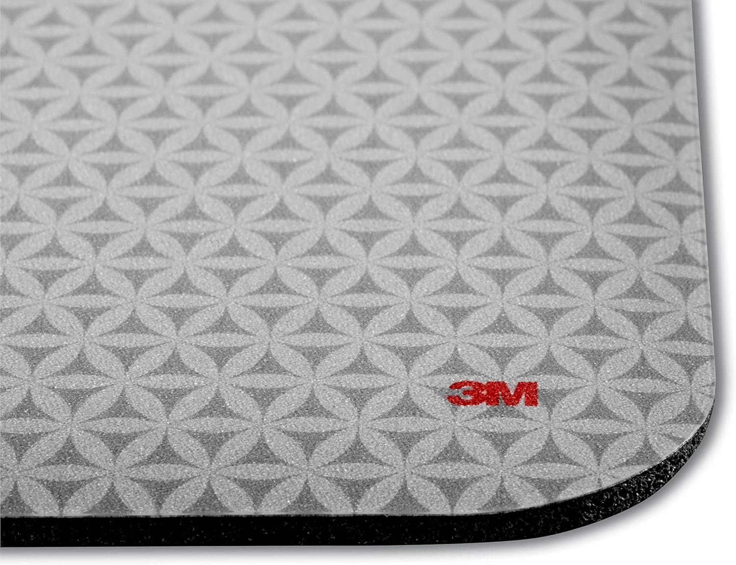 3M MP114-BSD1 Precise Mouse Pad - Gray Bitmap - 0.30" x 8" Dimension - Foa