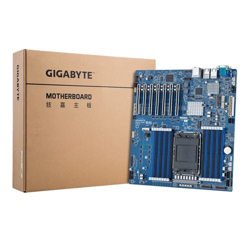 Gigabyte MS33-AR0 Motherboard - Emmitsburg LGA4677 Max128GB DDR5 EATX Brown Box