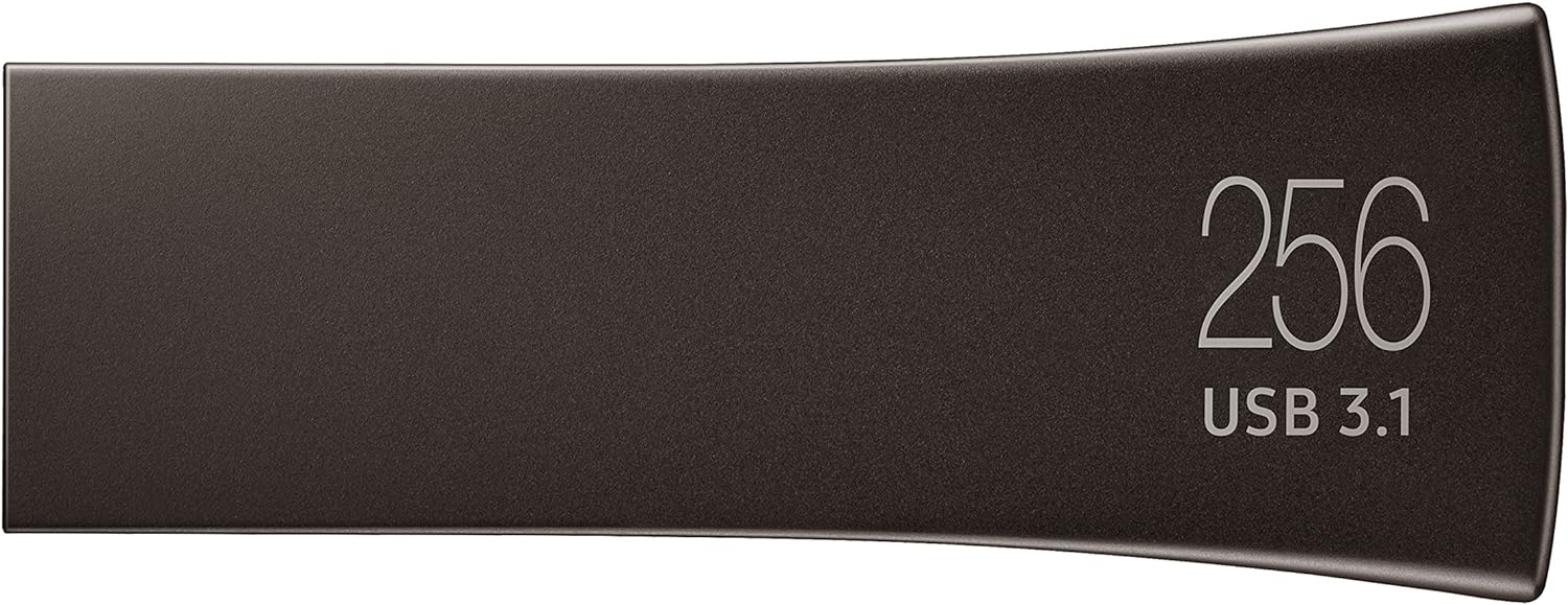 Samsung MUF-256BE4/AM BAR Plus - USB flash drive - 256 GB - USB 3.1 - Titan gray