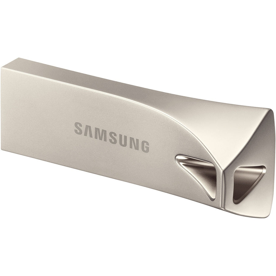 Samsung MUF-64BE3/AM 64GB USB 3.1 Flash Drive Bar Plus Champagne Silver 5-YrWar