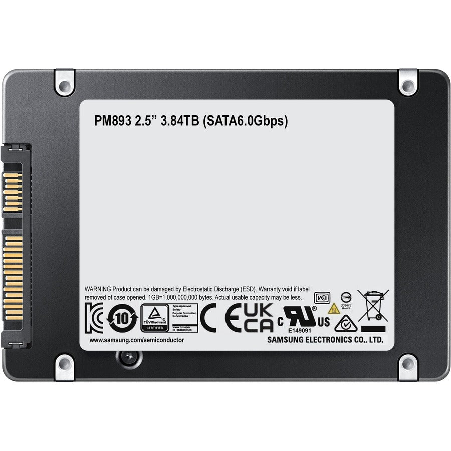 Samsung MZ-7L33T800 3.84 TB Solid State Drive - 2.5" Internal - SATA (SATA/600)