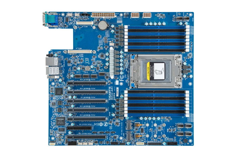 Gigabyte MZ32-AR1 Motherboard -AMD EPYC 7003 Socket SP3 DDR4 128G SATA PCIE EATX