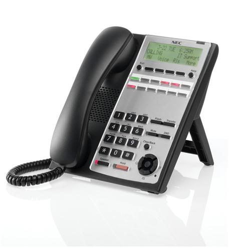 NEC NEC-1100061 BE110270 12-Button Full-Duplex Tel BLACK