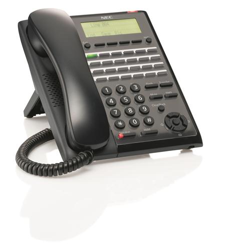 NEC NEC-BE117452 SL2100 Digital 24-Button Telephone (BK)