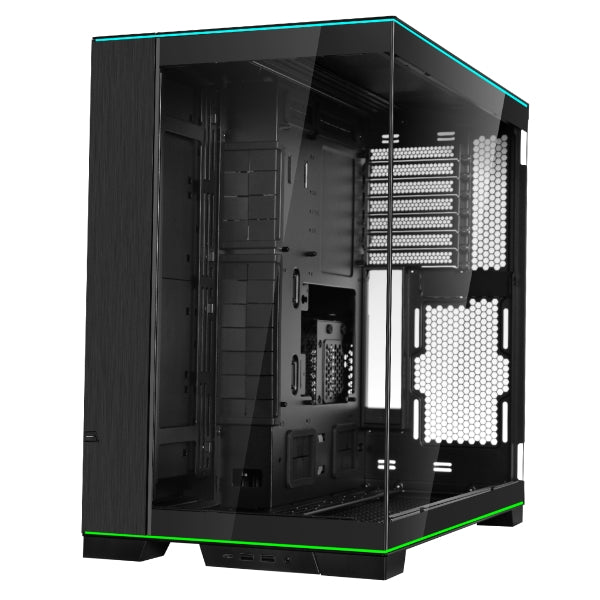 Lian-Li O11DERGBX Computer Case - Mid Tower TG 2x3.5HDD or 2.5 SSD Black Retail