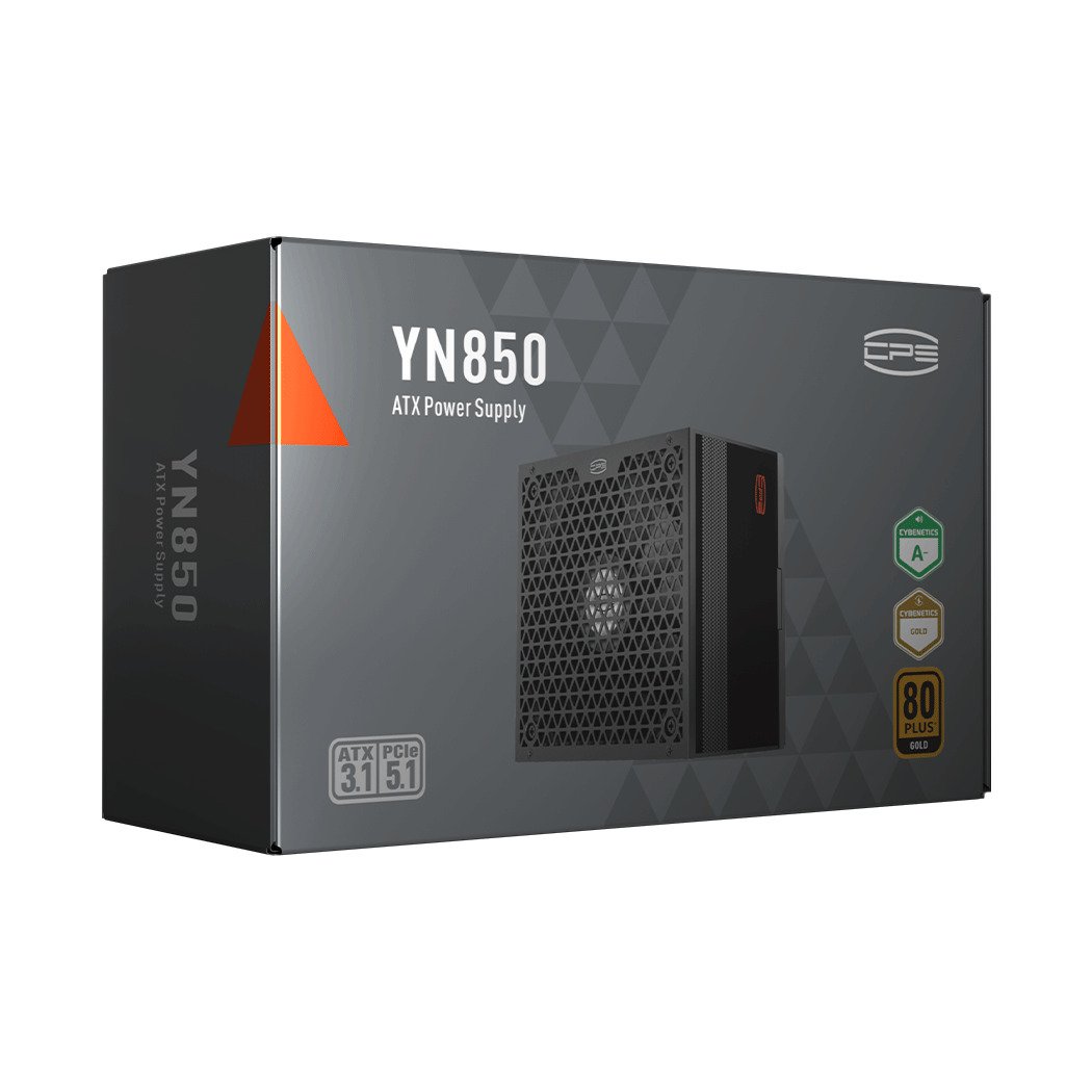 PcCooler P5-YN850-G1FFBK1-US 850W Gold Modular ATX 3.1 Power Supply - Modular