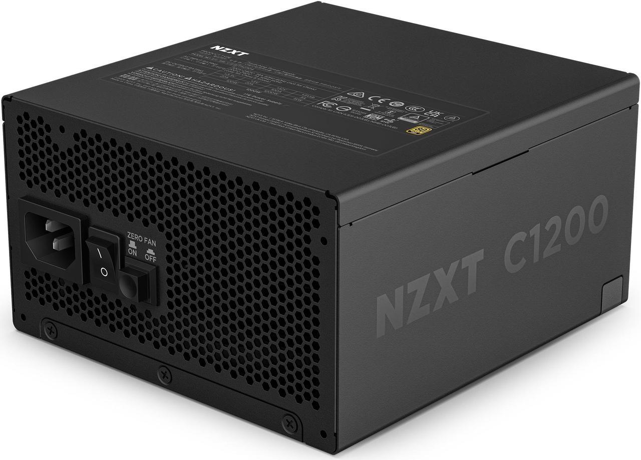 NZXT PS PA-2G2BB-US 1200W ATX3.1 80Plus Gold Fully Modular Black - Retail