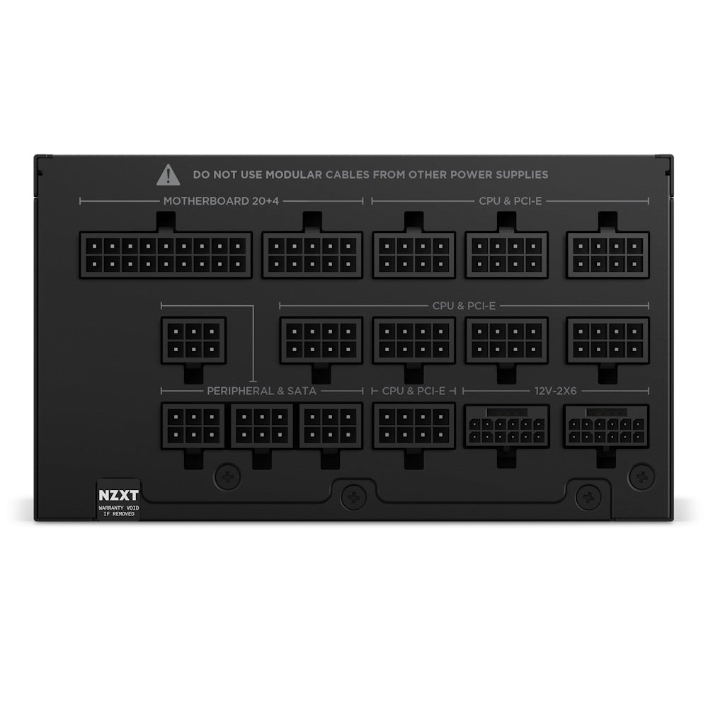 NZXT PA-5P1BB-US Power Supply - 1500W 80Plus Platinum Fully Modular Digital