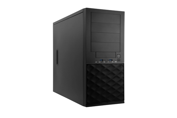 In-Win PE052T2X.U3 PC Case -PE Series MidTower ATX mATX E-ATX 4x5.25 1x3.5 Black