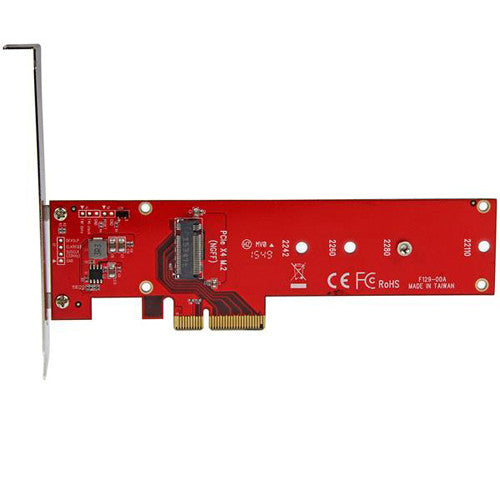 StarTech PEX4M2E1 PCI Express x4 to M.2 PCI Express SSD Adapter Retail
