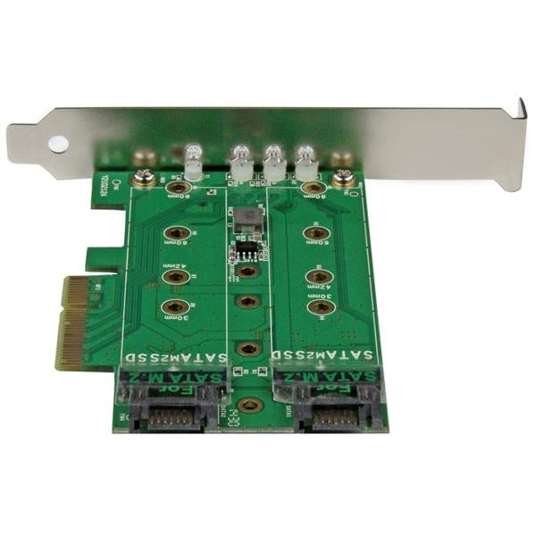 StarTech PEXM2SAT32N1 3PT M.2 SSD (NGFF) Adapter Card 2xSATA PCIE3.0