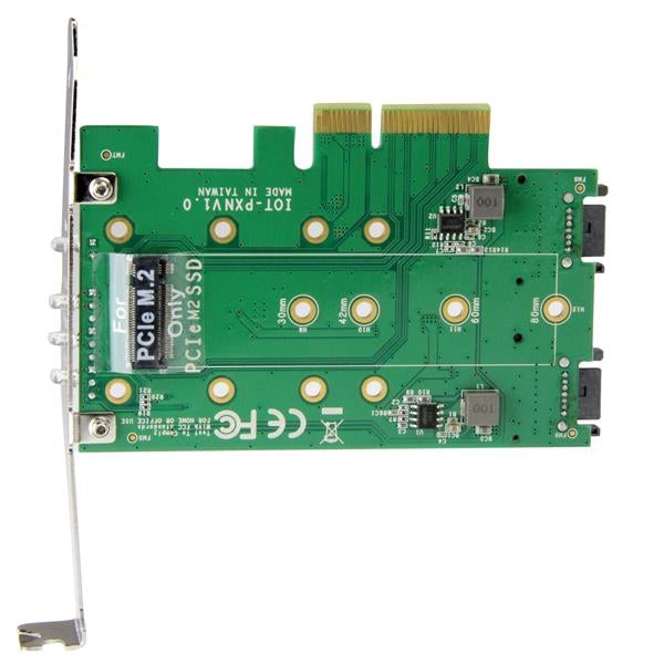 StarTech PEXM2SAT32N1 3PT M.2 SSD (NGFF) Adapter Card 2xSATA PCIE3.0
