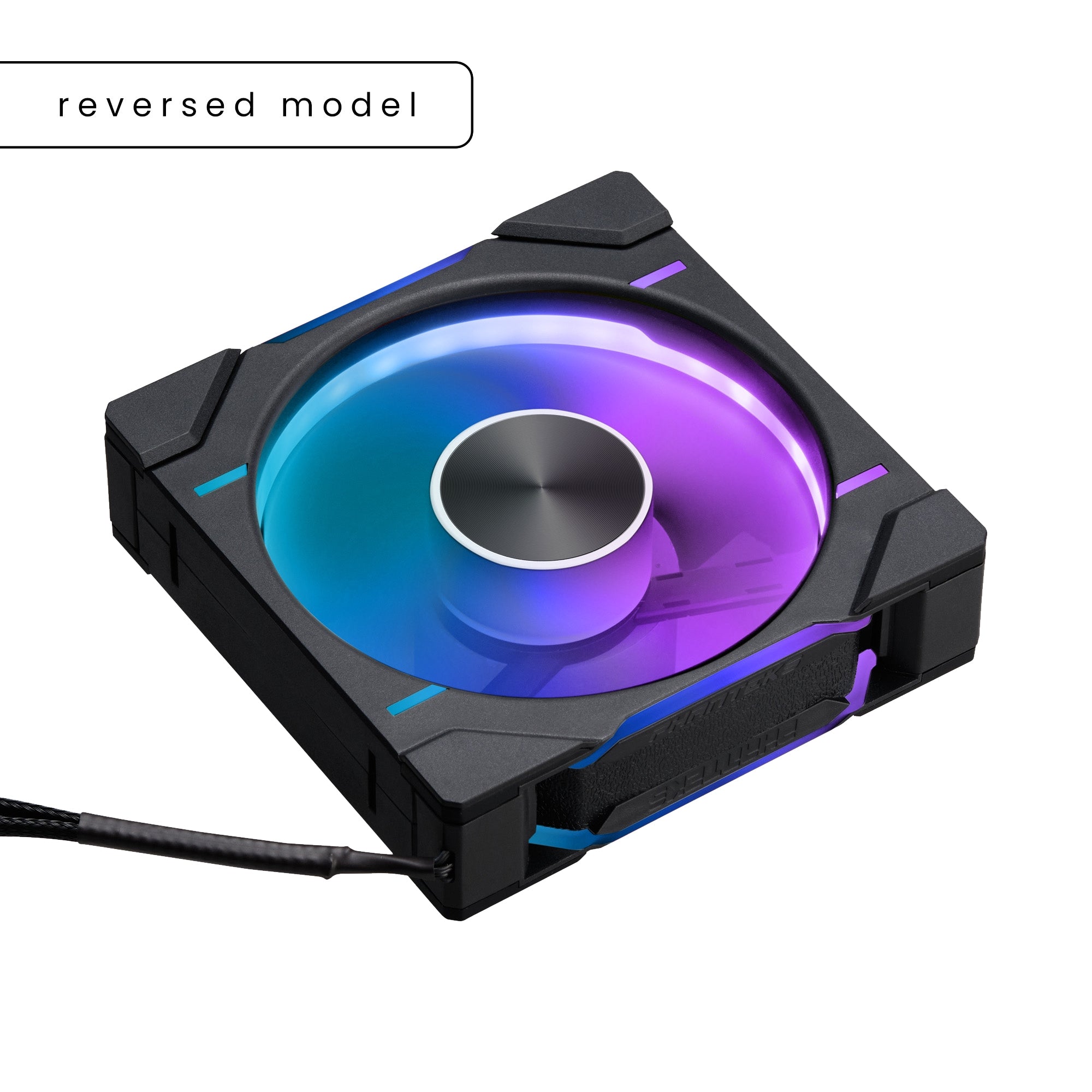 Phanteks PH-F120D30R_DRGBPWMBK013P Fan - D30-120 Black Reversed 3x120mm ARGB