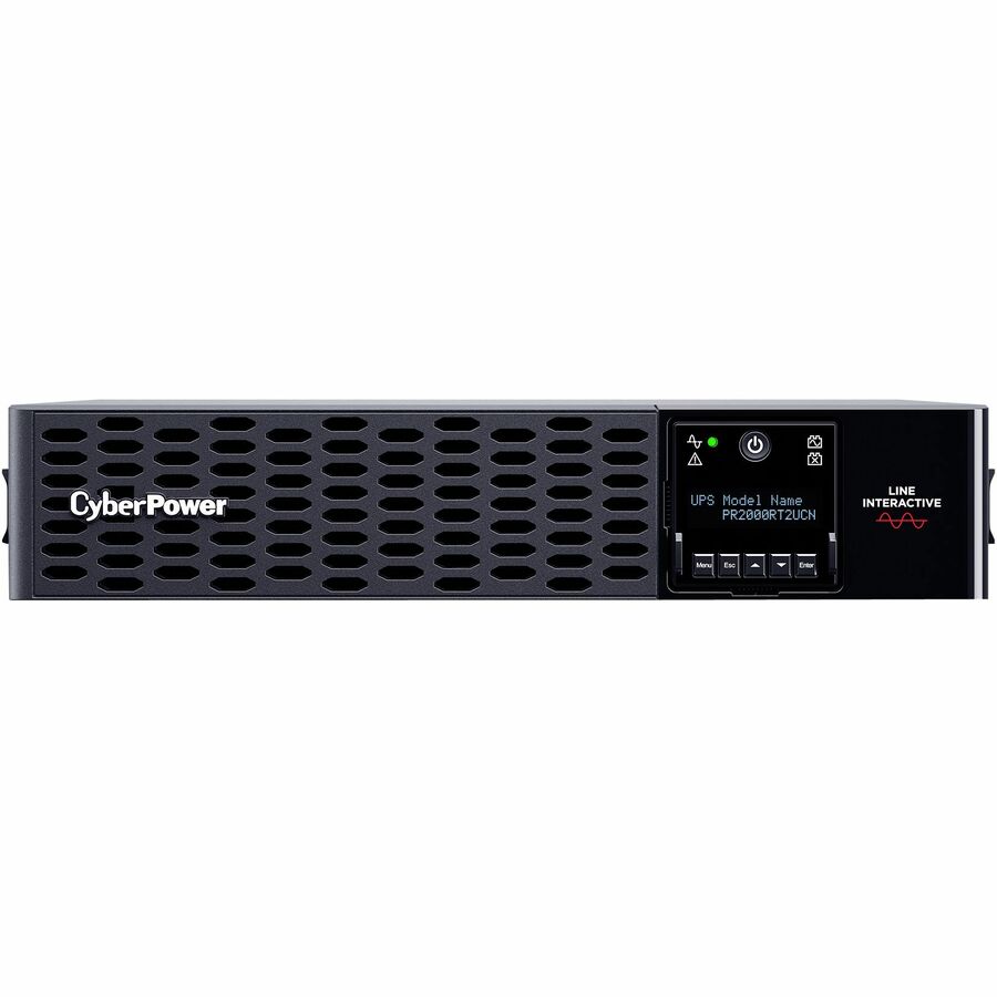 CyberPower PR2000RT2UCN Smart App Sinewave UPS - Black