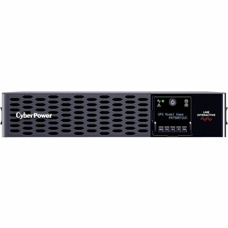 CyberPower PR750RT2UC 750VA/750W Sine Wave UPS - Black