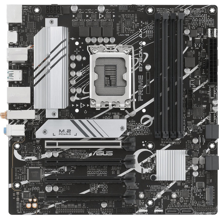 ASUS PRIME B760M-A AX Desktop Motherboard - Intel B760 Chipset