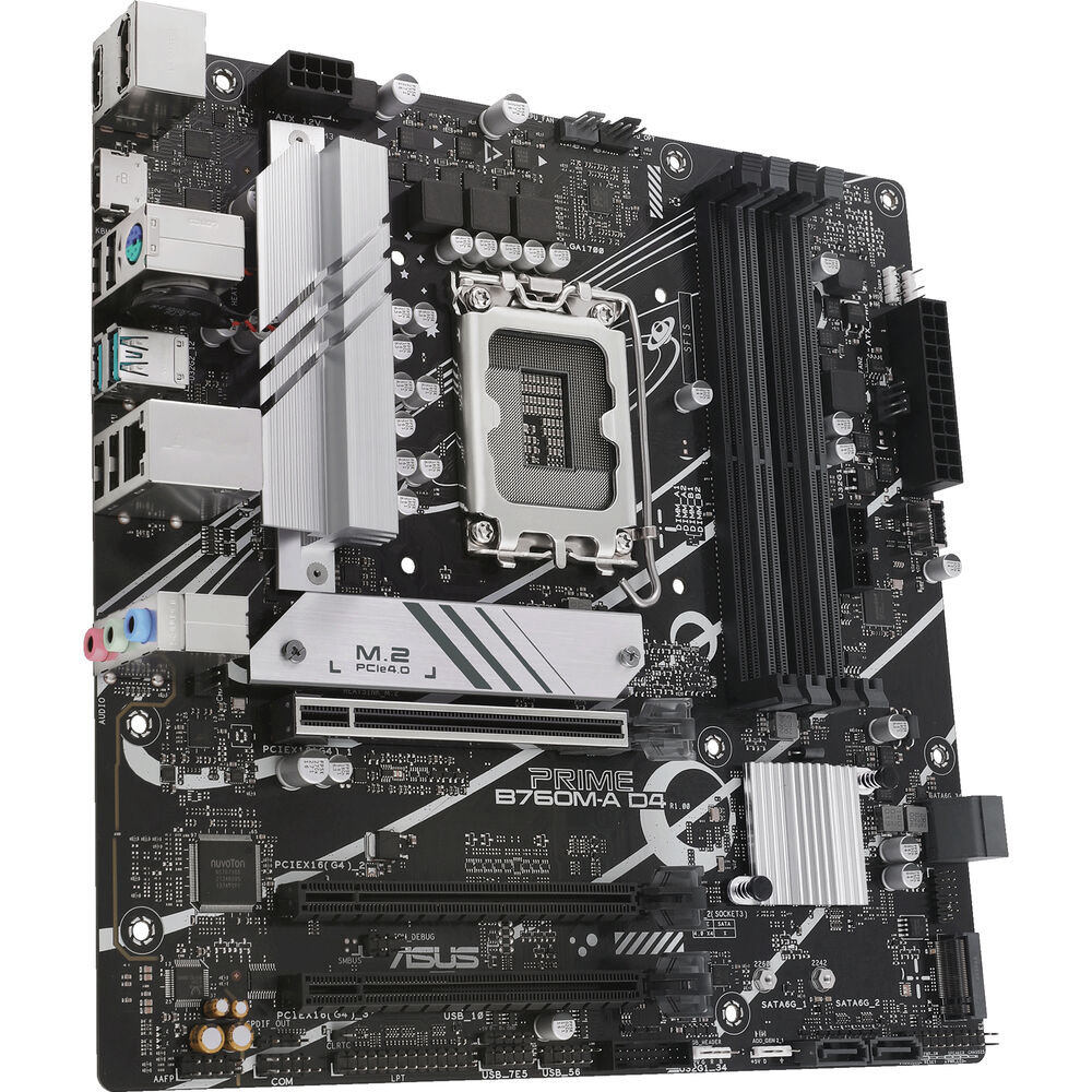 ASUS PRIME B760M-A D4-CSM mATX Motherboard - LGA 1700 Socket