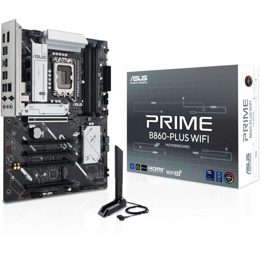 ASUS PRIME B860-PLUS WIFI Motherboard - B860 LGA1851 192GB DDR5 ATX Retail