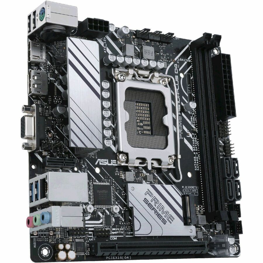 ASUS PRIME H610I-PLUSD4-CSM Prime PRIME H610I-PLUS D4-CSM Desktop Motherboard