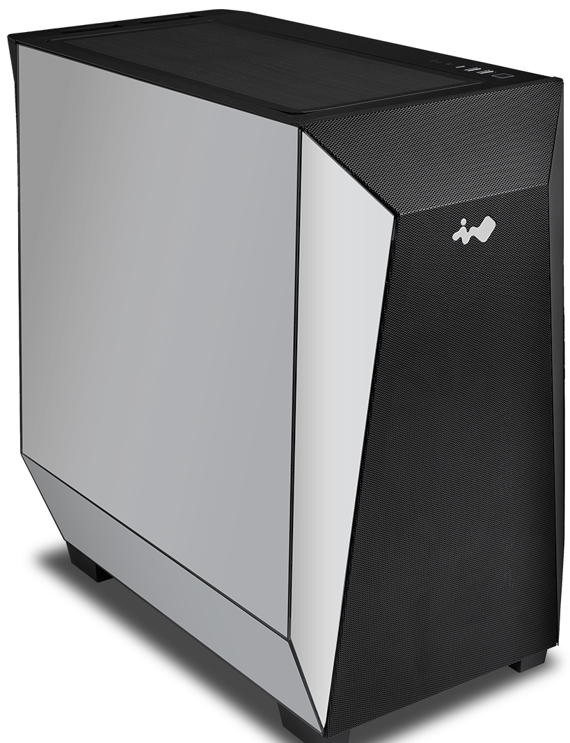 In-Win PRISM PC Case - Mid Tower SPCC Tempered Glass 1xUSB3.2 Type-C 2xUSB3.2