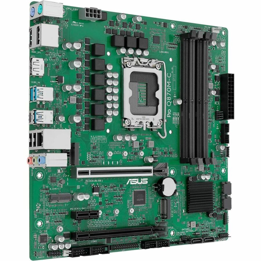 ASUS PRO Q870M-C-CSM Motherboard - Q870 LGA1851 Max256GB DDR5 microATX Retail