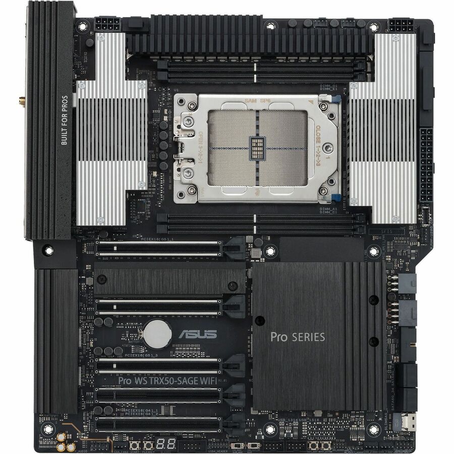 Asus PRO WS TRX50-SAGE WIFI Desktop Motherboard -AMD TRX50 Chipset -Socket sTR5
