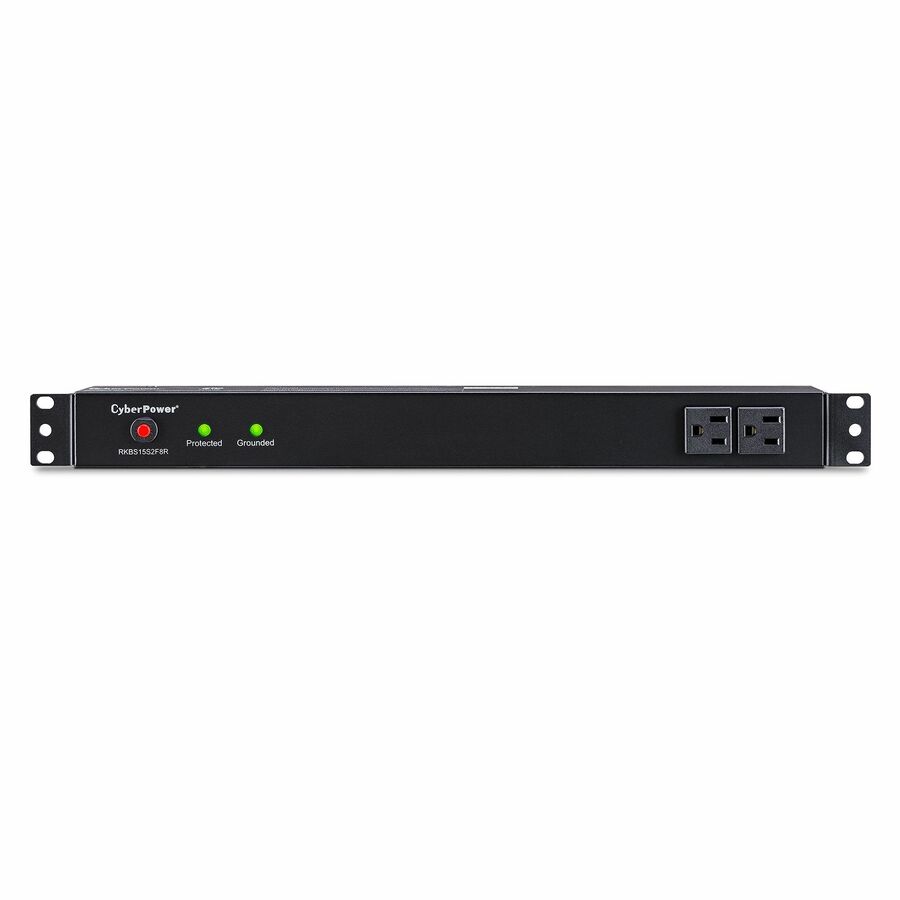 CyberPower RKBS15S2F8R Rackbar 10 - Outlet Surge Protector with 3600 J