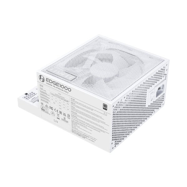 Lian Li EG1000WE.US 1000W Full Modular Power Supply 80 Plus Gold L-Shape White