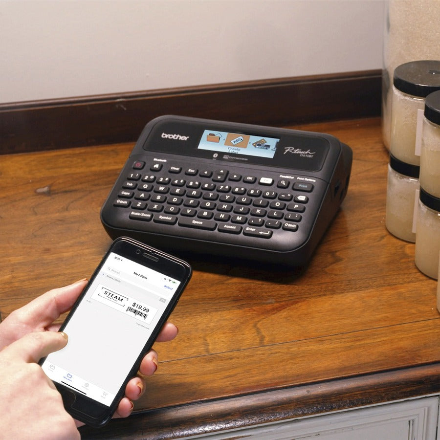 Brother P-Touch PT-D610BT Business Professional Connected Label Maker